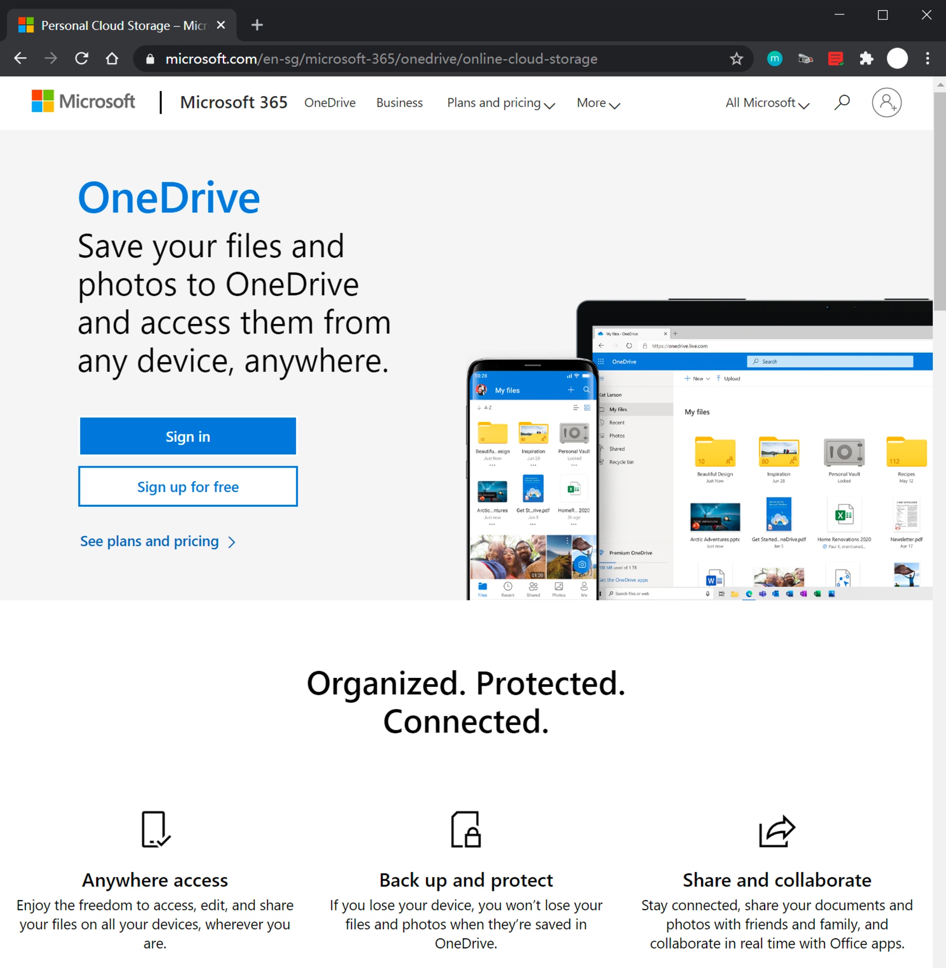 One Drive on Windows